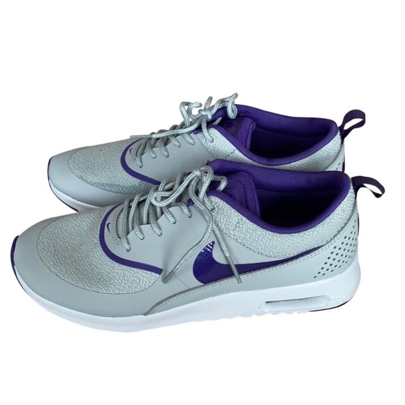 grey and purple air max